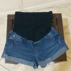 Maternity Jean Shorts